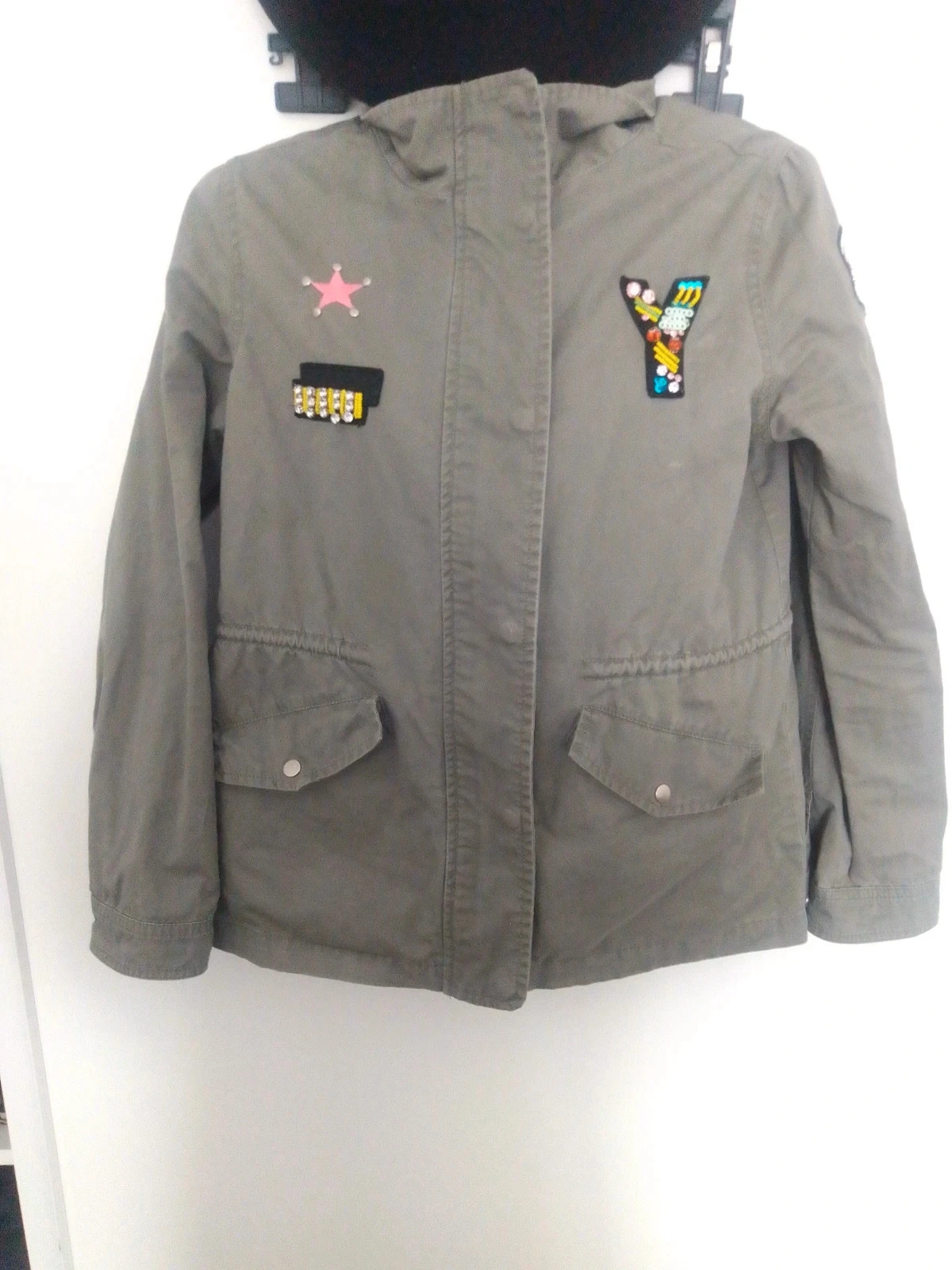 Veste kaki 14 ans